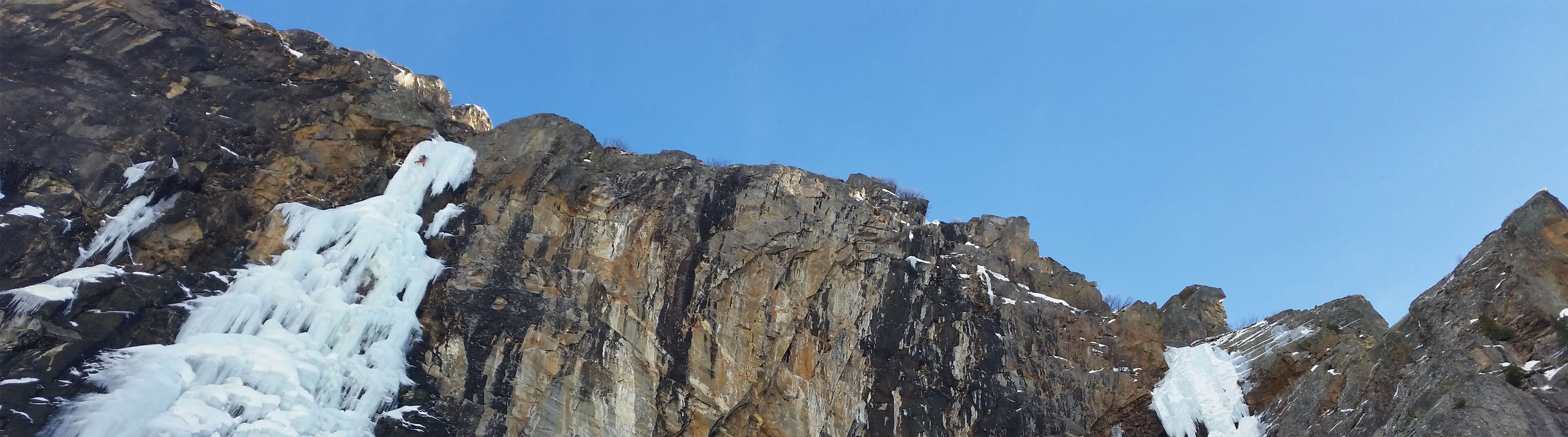Outdoor climbing with Guildford Mountaineering Club