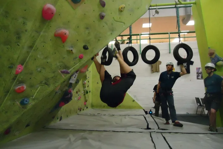 Alton Dry Tooling Comp climbing photo