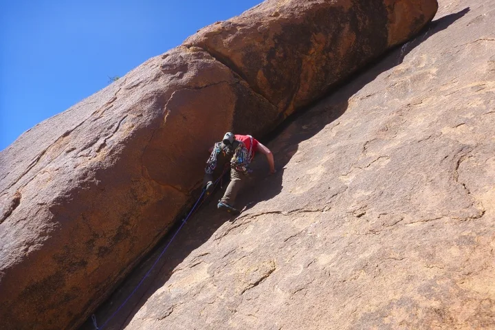 Morocco November 2014 climbing photo