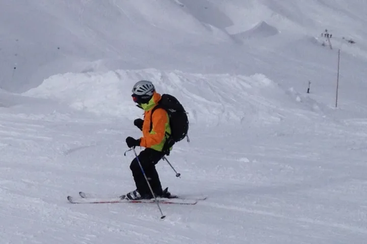 Ecrins Jan 15 kj climbing photo