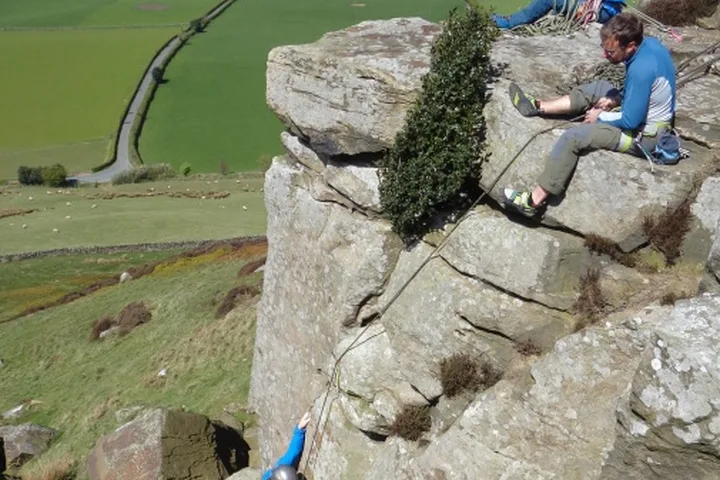 North York Moors climbing photo