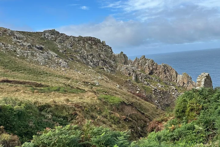 August Bank Holiday in Cornwall climbing photo