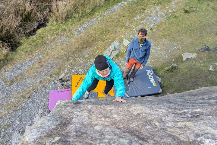 Easter in North Wales climbing photo