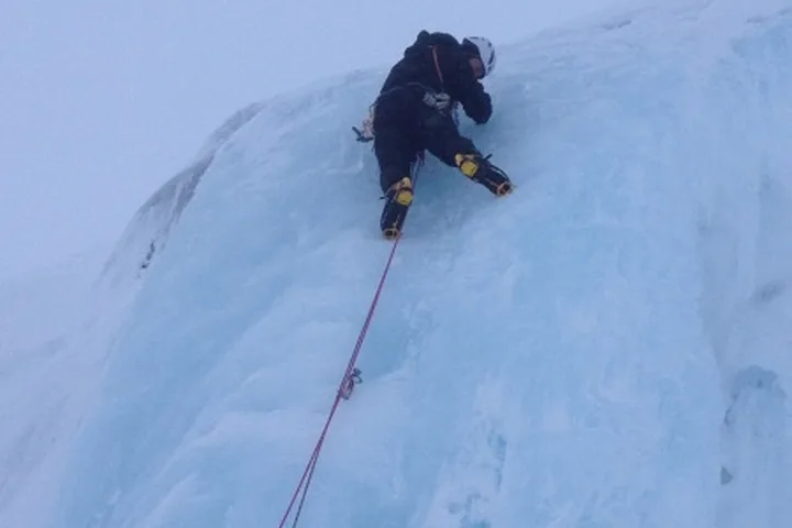 Rjukan Feb 14 climbing photo