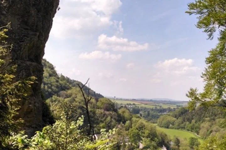 Wye Valley climbing photo