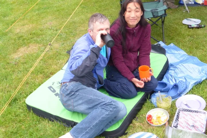 Dartmoor BBQ meet climbing photo