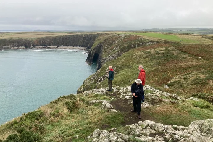 North Pembrokeshire climbing photo